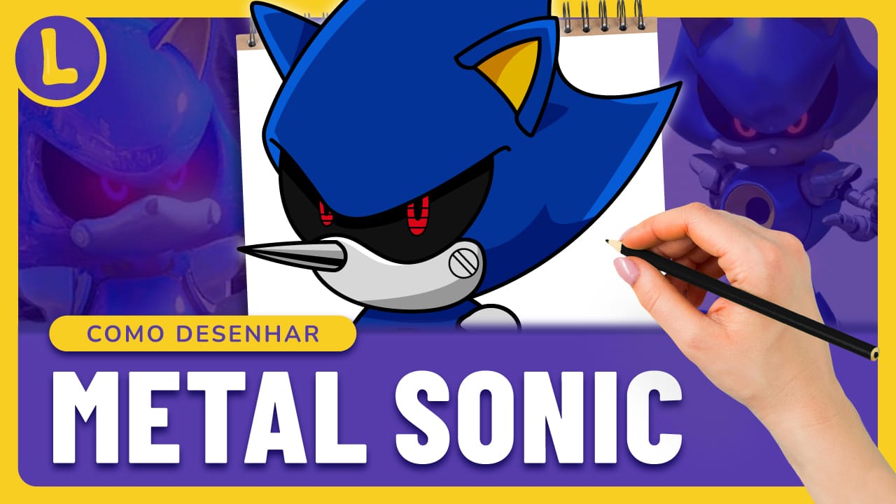 como-desenhar-o-metal-sonic-passo-a-passo