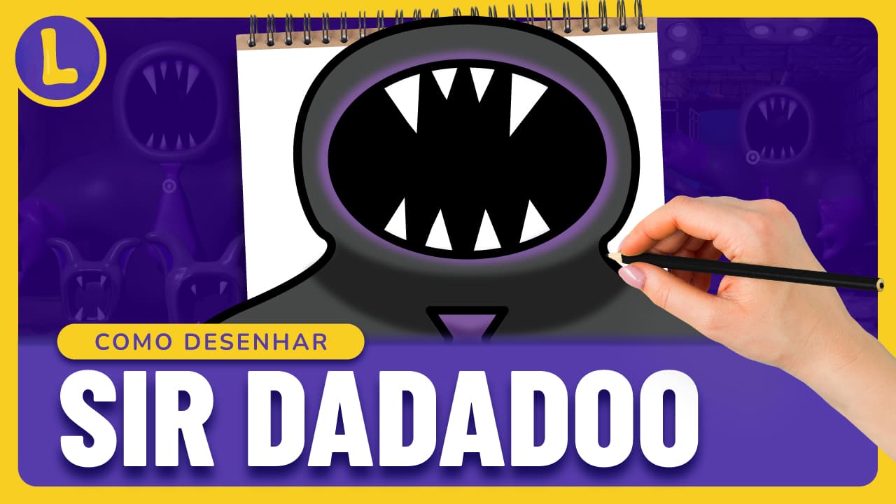 Como DESENHAR o SIR DADADOO do GARTEN OF BANBAN (PASSO A PASSO)