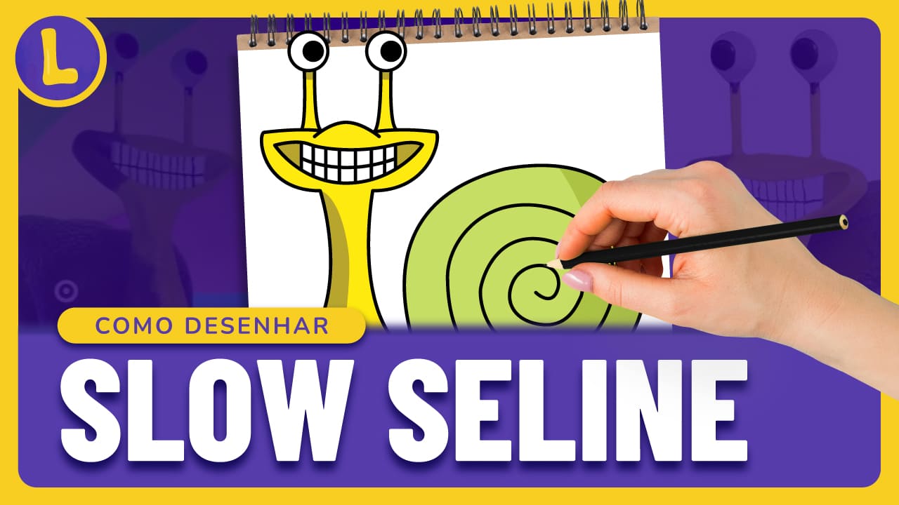 Como DESENHAR a SLOW SELINE do GARTEN OF BANBAN (PASSO A PASSO)