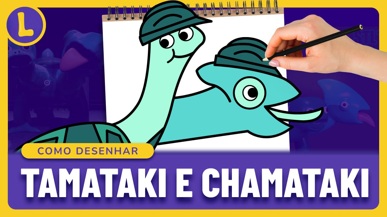 Como DESENHAR o TAMATAKI e CHAMATAKI do GARTEN OF BANBAN (PASSO A PASSO)